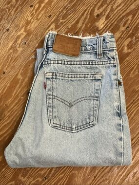 Vintage Levi’s 531 Distressed High Rise Jeans, size 29